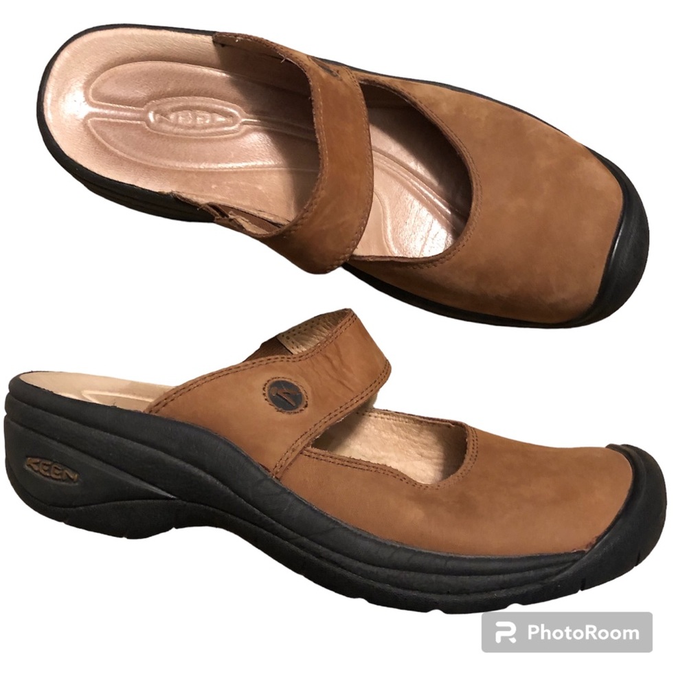 KEEN Leather Suede Brown Sandals Size 10/40.5